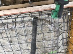 コンクリート打ち込み状況