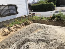 砕石敷きこみ状況３