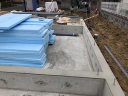 基礎断熱施工前